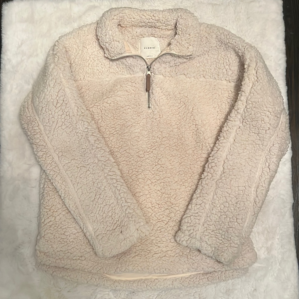Fluffy Zip Up